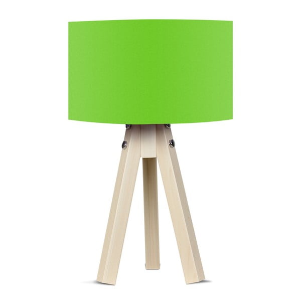 Kate Louise Naturel stolna lampa sa zelenim sjenilom