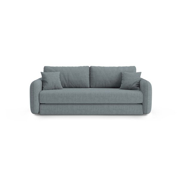 Svijetlo plava sklopiva sofa 225 cm – Micadoni 