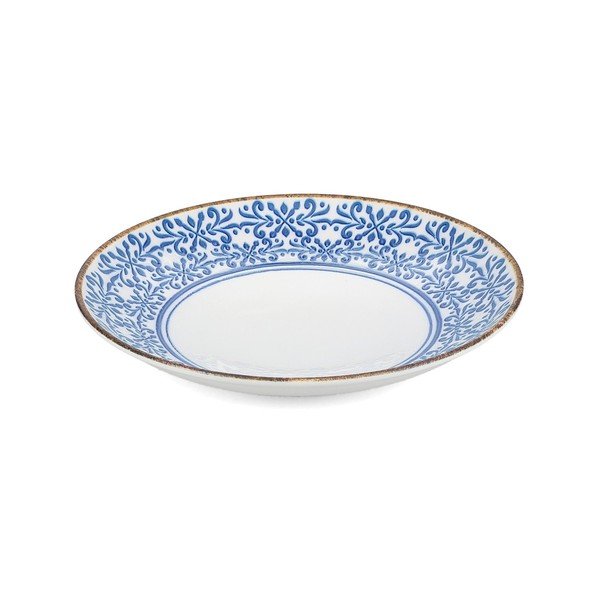 Bijela/plava porculanska zdjela ø 25,5 cm Azul – BonBistro