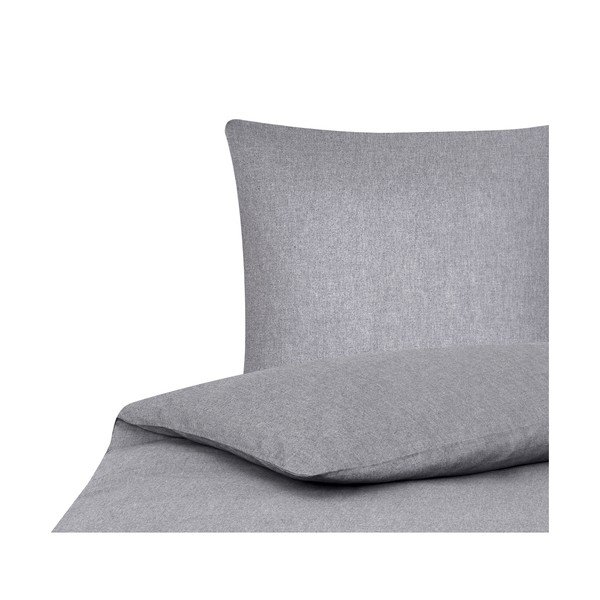 Siva posteljina od kašmira Westwing Collection Cashmere, 155 x 220 cm-image-2