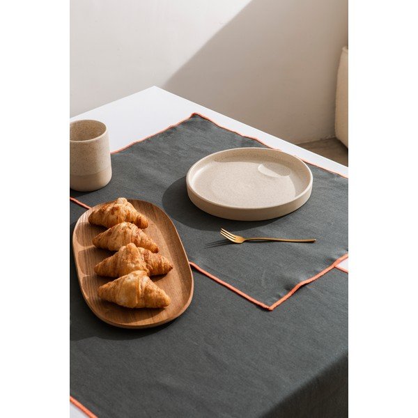 Laneni nadstolnjaci u setu 2 kom 41x130 cm Contrast Edge – Really Nice Things-image-2