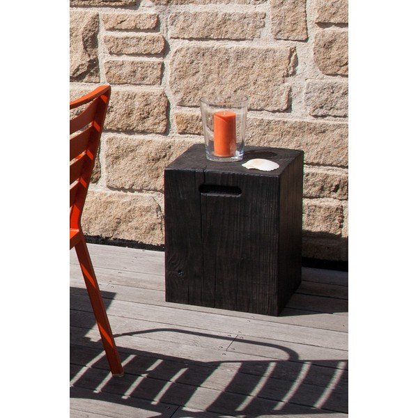 Sivi vrtni stolić Ezeis Ecotop, 35 x 35 cm-image-3