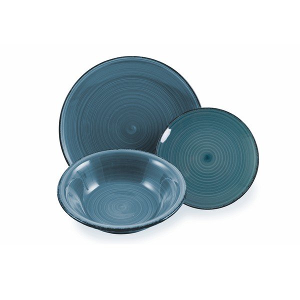 18-dijelni set plavih tanjura od kamenine VDE Tivoli 1996 ocean-image-4