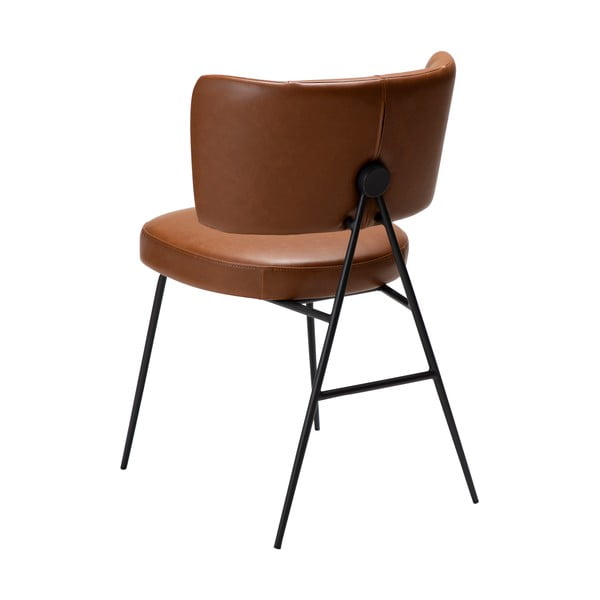 Konjak smeđa blagovaonska stolica Roost - DAN-FORM Denmark-image-3