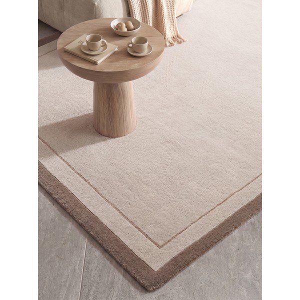 Smeđi/krem tepih od mješavine vune 120x170 cm Niko – Villeroy&Boch-image-3