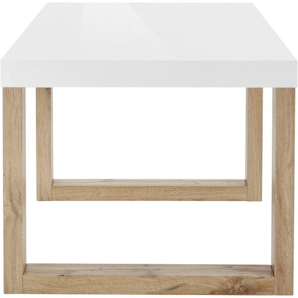 Bijeli blagovaonski stol 90x160 cm Solid – Støraa-image-4