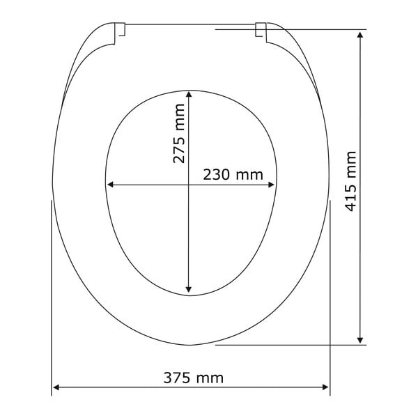 WC daska s automatskim zatvaranjem 37,5 x 41,5 cm Guilty Dog – Wenko-image-4