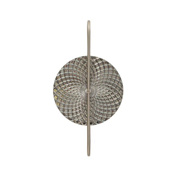 Metalna zidna lampa u srebrnoj boji Silvery – Mauro Ferretti-image-4