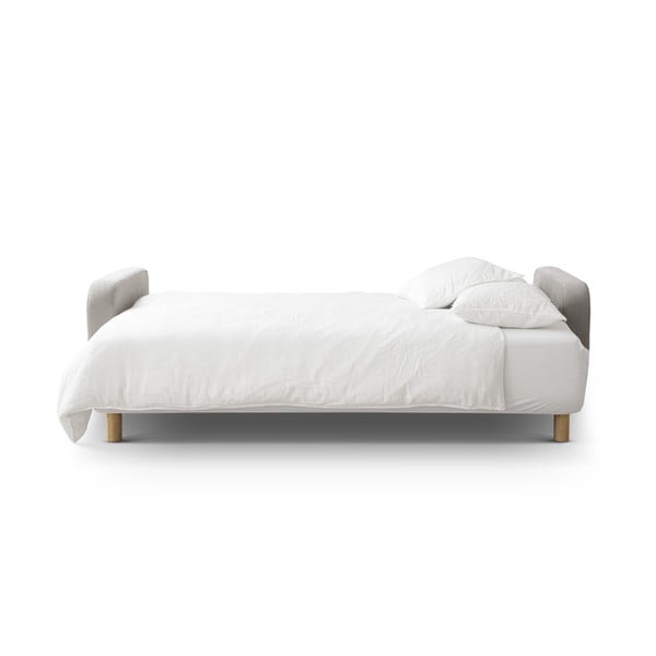 Bež sklopiva/s prostorom za odlaganje sofa 231 cm Elen – Micadoni -image-4