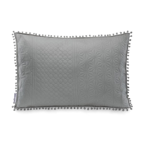 Sivi ukrasni jastuk AmeliaHome Meadore, 50 x 70 cm