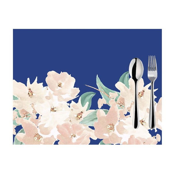 Set od 2 plave podloge za stol Mike & Co. New York Honey Blossom, 33 x 45 cm