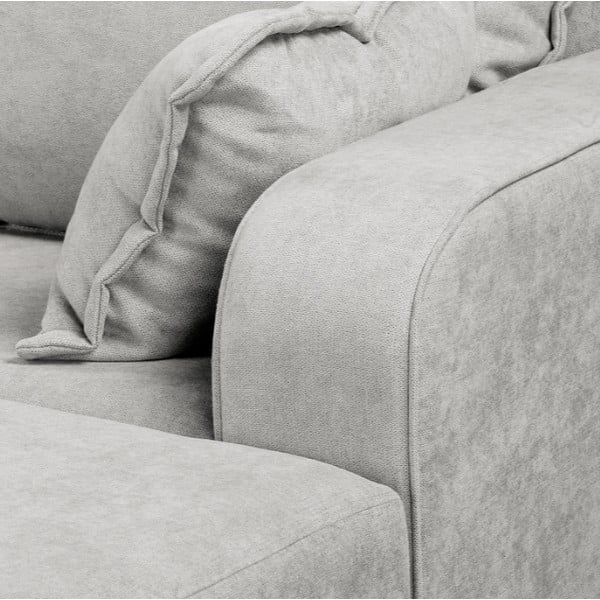 Svijetlo siva kutna garnitura (desni kut) Beata - Ropez-image-1