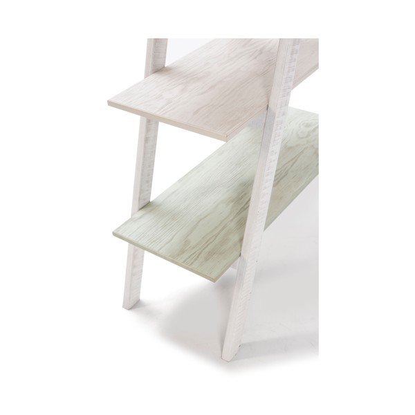 Bijeli dječji regal za knjige s konstrukcijom od borovog drva Marckeric Perlé-image-4