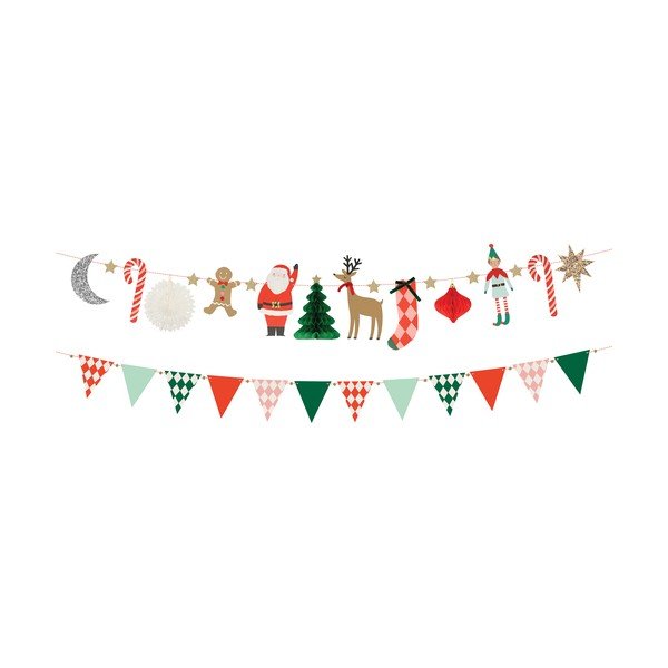 Girlanda s božićnim motivom Christmas Characters  – Meri Meri