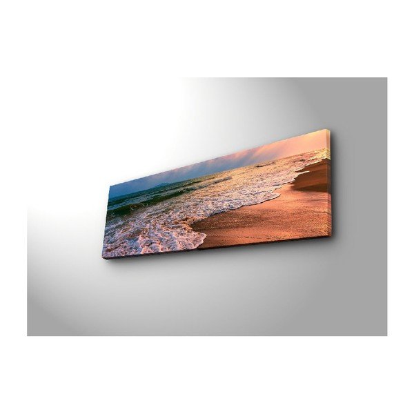 Slika s pozadinskim osvjetljenjem Wallity Beach, 90 x 30 cm-image-2