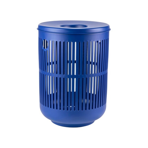Plava plastična košara za rublje 60 l Ume – Zone