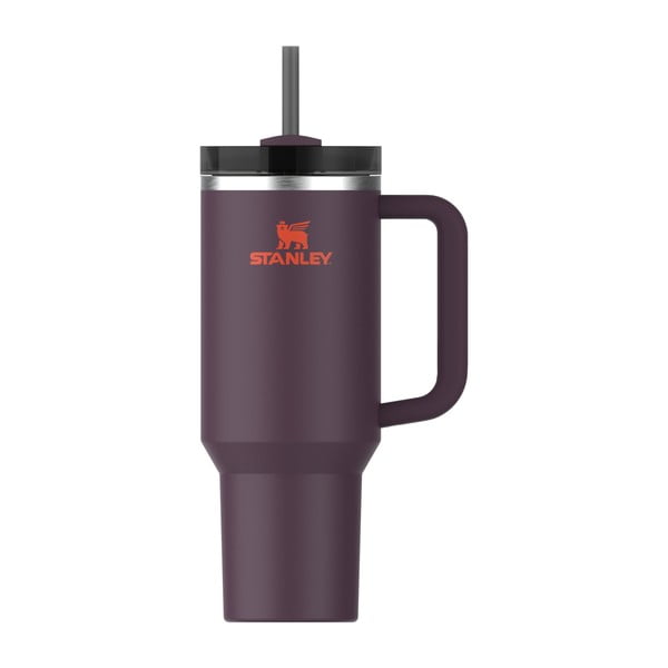 Tamno ljubičasta termosica od nehrđajućeg čelika sa slamkom 1,18 l Quencher H2.0 FlowState Tumbler Plum – Stanley