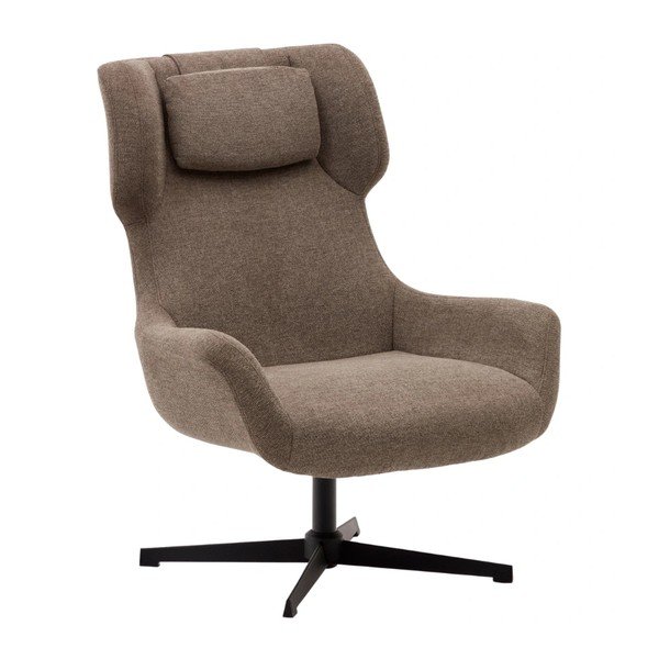 Smeđa fotelja Zalina – Kave Home