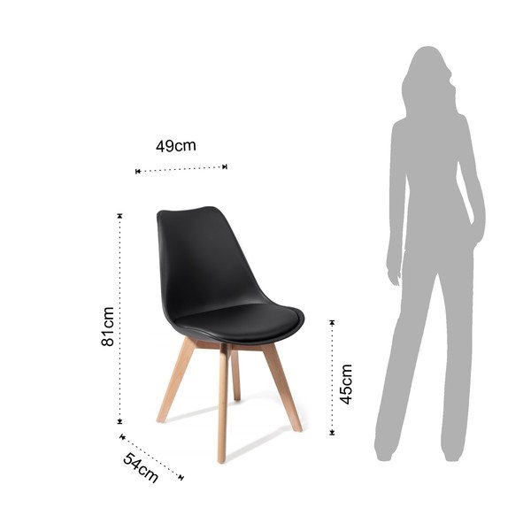 Set od 4 crne stolice Tomasucci Kiki Evo-image-4