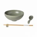 Zelena zdjelica za ramen od kamenine 970 ml Pacifica – Casafina