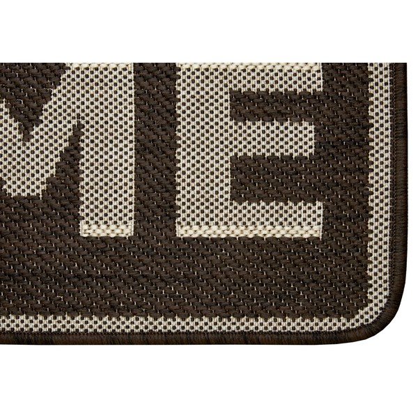 Smeđi otirač Hanse Home Weave Smiley Welcome, 50 x 80 cm-image-1