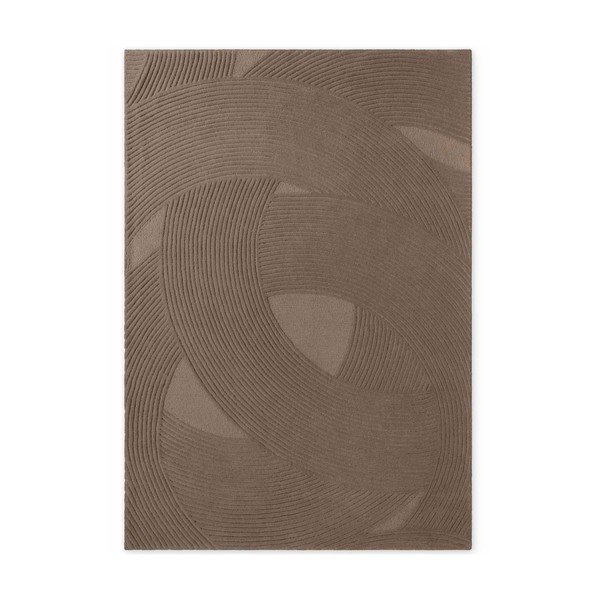 Smeđi vunen tepih 200x300 cm Kensington Victoria – Ted Baker
