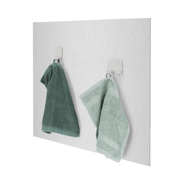 Zidna zaštitna ploča za štednjak od nehrđajućeg čelika 50x60 cm Splash – Compactor-image-3