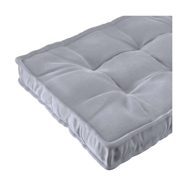 Svijetlo sivi dječji madrac 60x120 cm Posh Velvet - Yellow Tipi-image-1