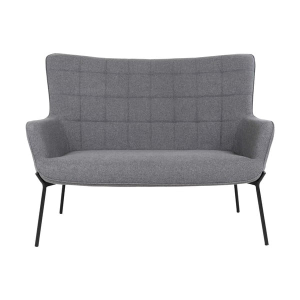 Sivi kauč 128 cm Glasgow - House Nordic