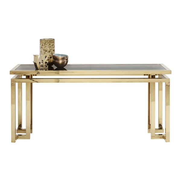 Kare Design Gold Rush konzolni stol