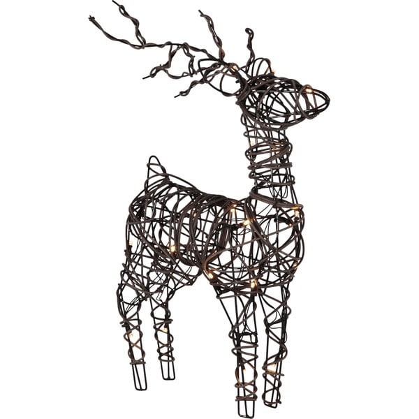 Smeđi božićni svjetlosni ukras pastatomas na baterije Vixen – Star Trading