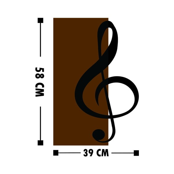 Zidni ukras Treble Clef Wallity-image-4