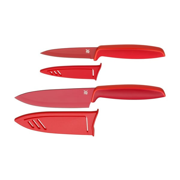Set od 2 crvena noža s poklopcem WMF Touch
