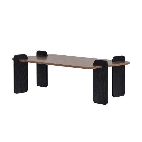 Smeđi stolić za kavu 60x120 cm Renard – Nordure