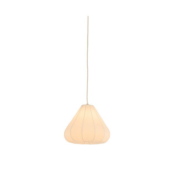 Krem viseća svjetiljka s papirnim sjenilom ø 10 cm Sarella – Light & Living-image-2
