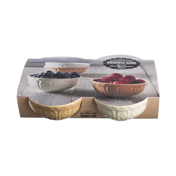 Bijele/bež zdjelice u setu 4 kom od kamenine 200 ml Original Cane – Mason Cash-image-2