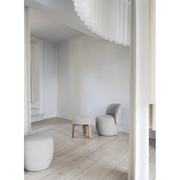 Siva sofa od bouclé tkanine 137,5 cm KUON – Blomus-image-4