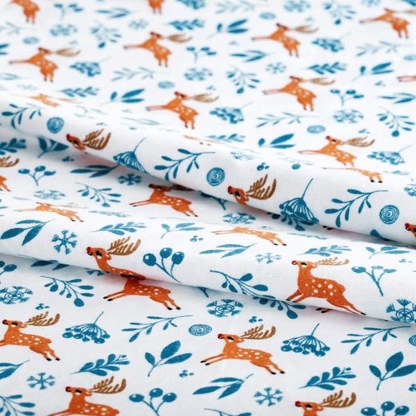 Posteljina od flanela AmeliaHome Snuggy Northpole, 200 x 200 cm-image-1