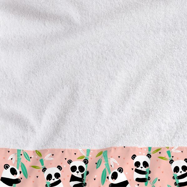 Set od 2 baby ručnika Moshi Moshi Panda Garden-image-1