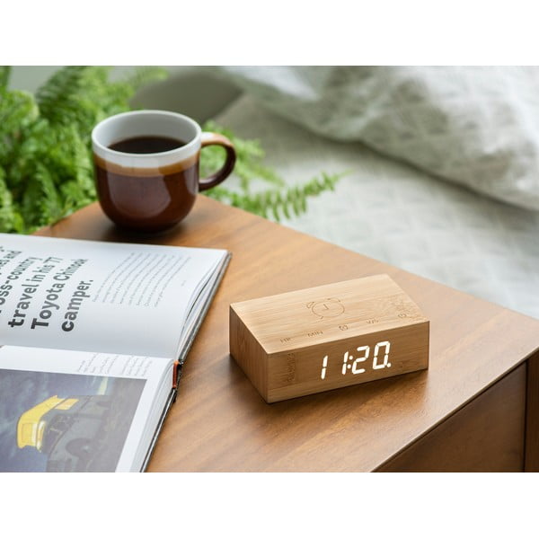 Digitalna budilica Flip Click – Gingko-image-1