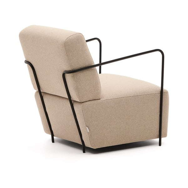 Bež fotelja Gamer – Kave Home-image-4