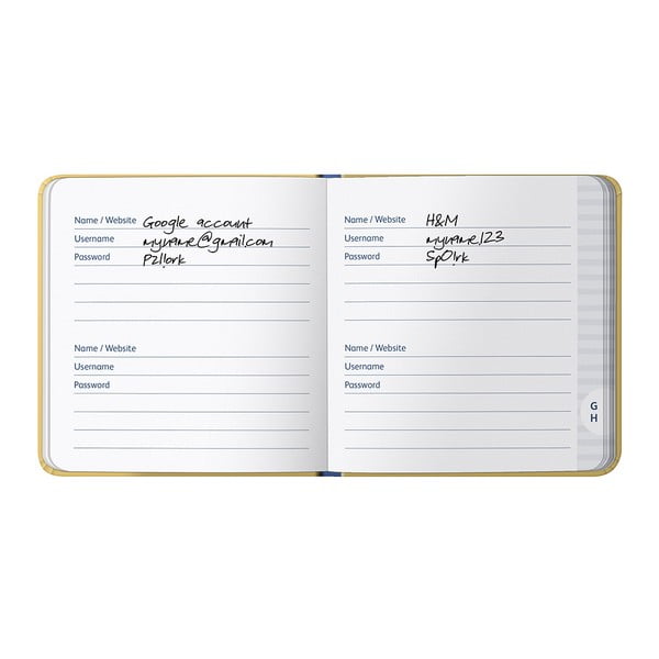 Bilježnica za lozinke 69 str. Buttercup – Busy B-image-4