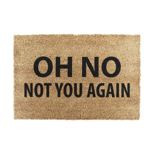 Otirač od kokosovih vlakana 40x60 cm Not You Again – Artsy Doormats