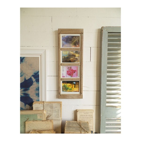 Drveni okvir sa 4 slike Orchidea Milano, visina 58 cm