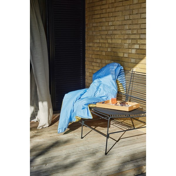 Crna metalna vrtna klupa String – Hübsch-image-1