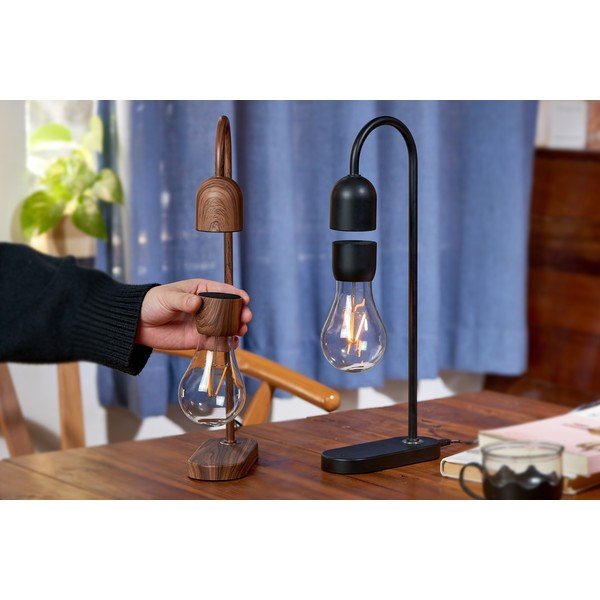 Crna stolna lampa (visina 36,5 cm) Evaro - Gingko-image-4