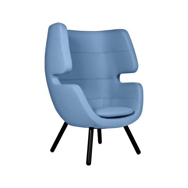 Svijetloplava fotelja Softline Moai-image-1