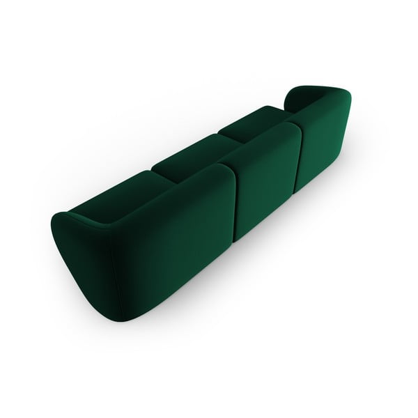 Zelena baršunasti sofa 266 cm Paolo – Milo Casa-image-3