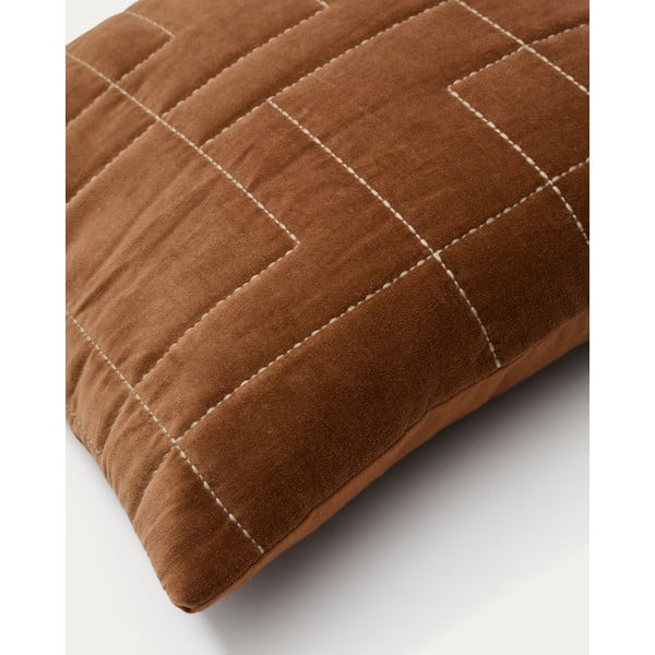 Ukrasna jastučnica od samta 45x45 cm Prila – Kave Home-image-2