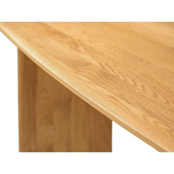 Blagovaonski stol od punog hrasta 100x200 cm Charlotte – Micadoni -image-3